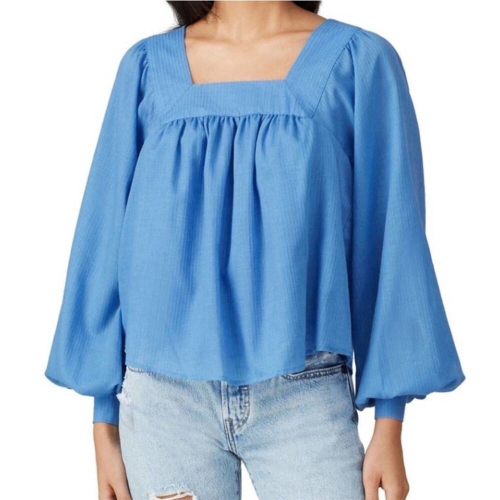 Sweet baby Jamie blue blouse